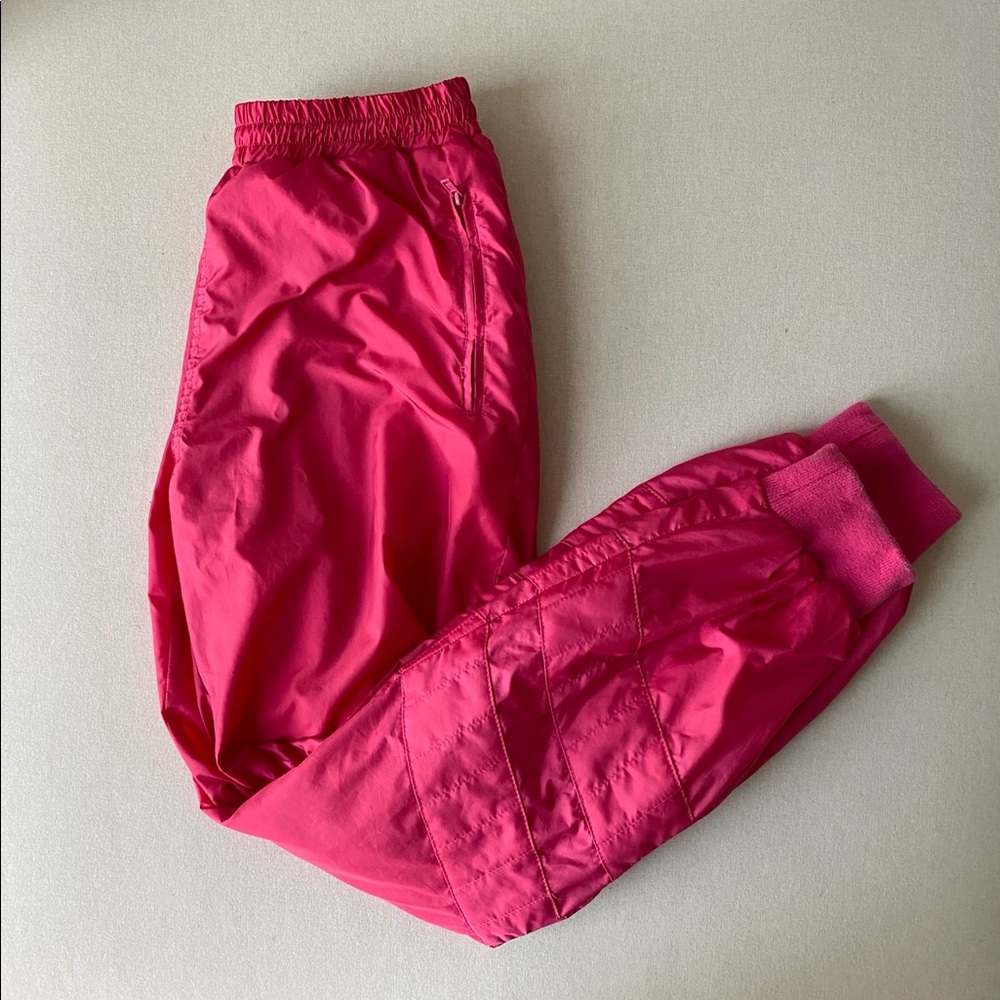 TOPSHOP Bright Pink Ski Pants